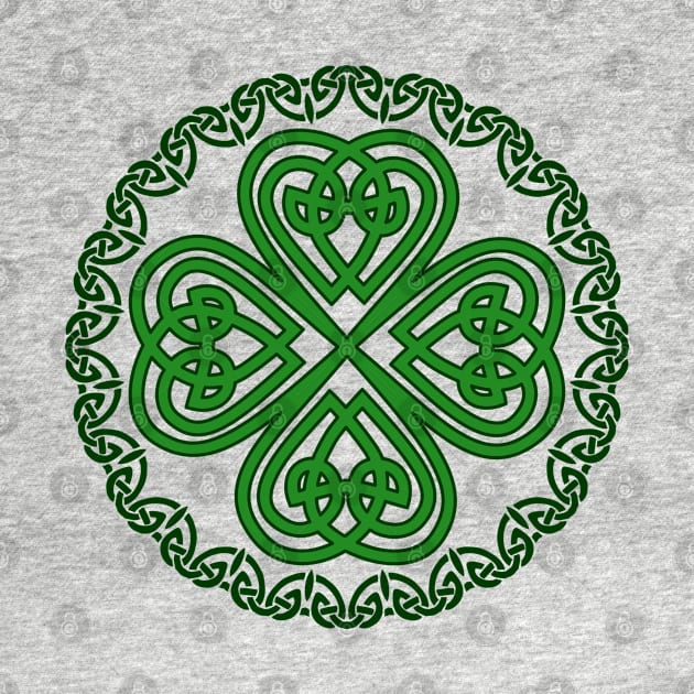 Saint Patricks Day Irish Clover by POD Creations